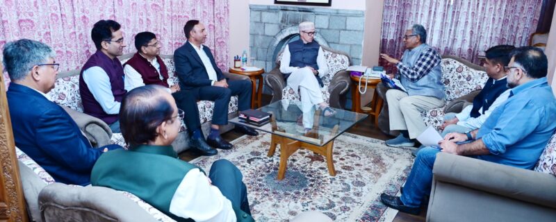 زراعت جموں وکشمیر کی معیشت کی ریڑھ کی ہڈی ۔وزیرا علیٰ