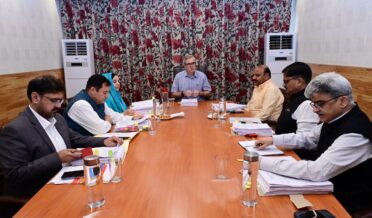 وزیرا علیٰ عمر عبداللہ کی صدارت میں کابینہ میٹنگ منعقد