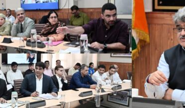 چیف سیکرٹری نے پی ایم۔اے بی ایچ آئی ایم اور اِی سی آر پی کے تحت جاری اہم طبی پروجیکٹوں کا جائزہ لیا