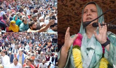 سکینہ ایتو نے کے بی پورہ کلگام میں عظیم الشان عوامی دربار منعقد کیا