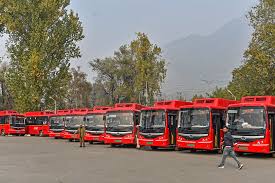 smart buses in kashmir