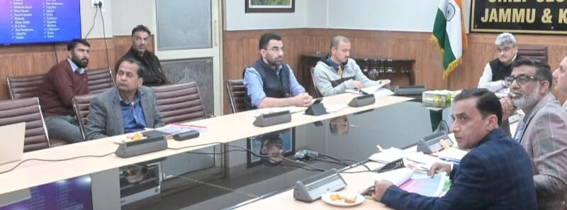 چیف سیکرٹری نے جی ایس ٹی 2.0 اِصلاحات کی عمل آوری اور نگرانی کا جائزہ لیا