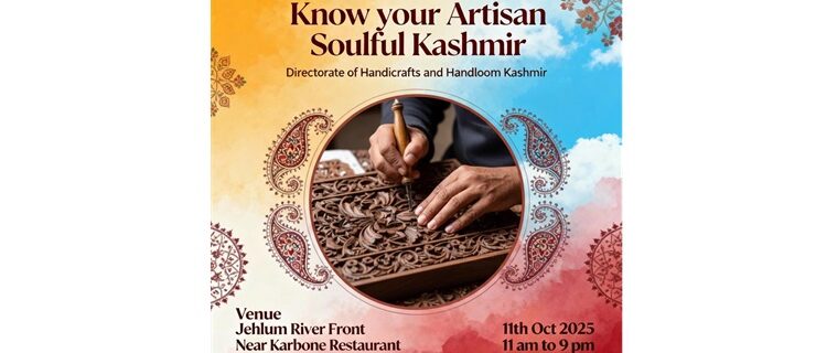 Craft City Srinagar set to reverberate with Artisan stories in October Fest