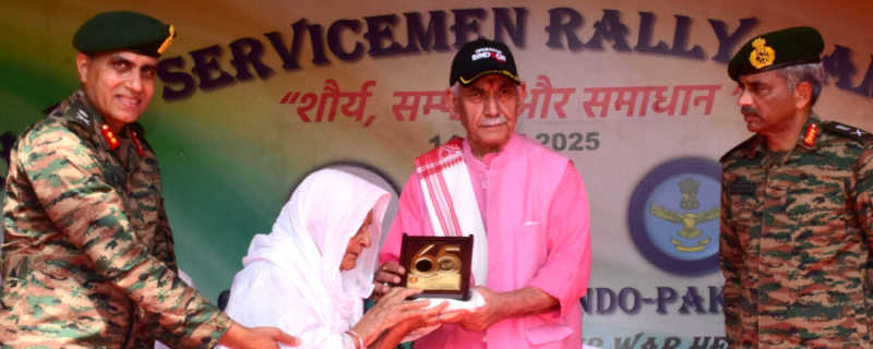 1965 کی جنگ میں پاکستان پر ہندوستان کی فتح کی ڈائمنڈ جوبلی یاد گاری تقریب