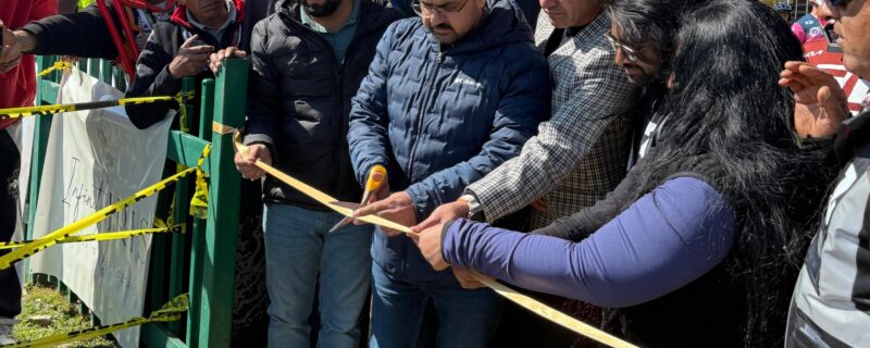 ستیش شرما نے گلمرگ میں زبرون لیجنڈ ز سیریز ۔2025 کی اِفتتاحی تقریب میں شرکت کی