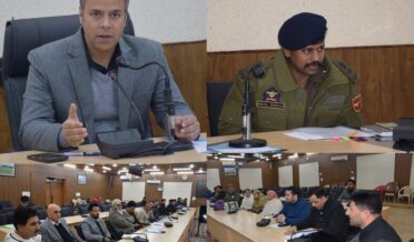 ضلع ترقیاتی کمشنر بڈگا م نے 41ویں این سی او آر ڈِی کمیٹی میٹنگ کی صدارت کی