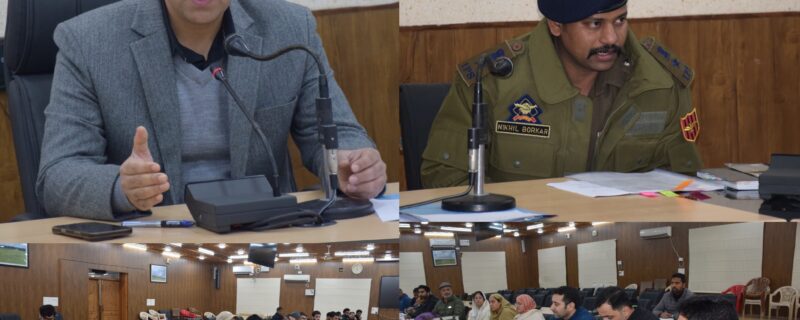 ضلع ترقیاتی کمشنر بڈگا م نے 41ویں این سی او آر ڈِی کمیٹی میٹنگ کی صدارت کی