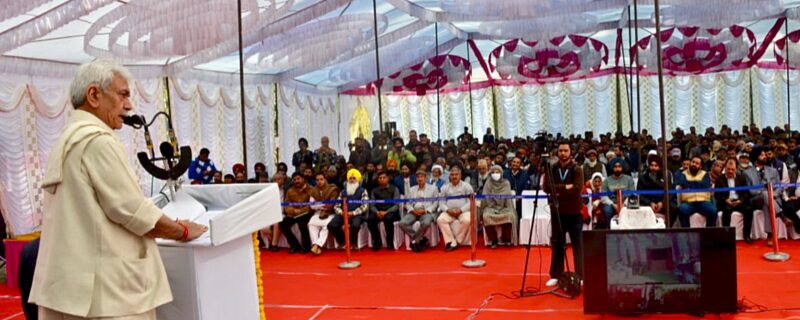 لیفٹیننٹ گورنر کا پونچھ اور راجوری کا دورہ