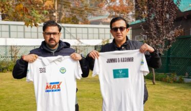 ستیش شرما نے نیشنل مقابلوں سے قبل جے کے پکل بال ٹیم کی جرسی لانچ کی