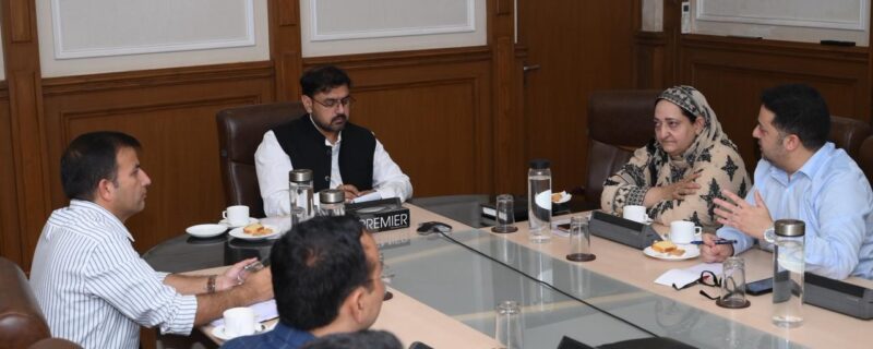 ستیش شرما نے جموں وکشمیر کے محکموں میں بھرتی کے قواعد کیلئے سِنگل وِنڈو ڈیجیٹل سسٹم کی مجوزہ منصوبے کا جائزہ لیا