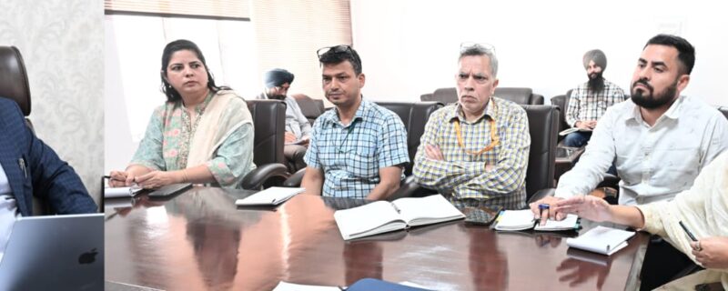 ڈاکٹر سنگلا نے جموںوکشمیر میں اِی ۔ ایس اے ایم انوینٹری مینجمنٹ پورٹل کی عمل آوری کی پیش رفت کا جائزہ لیا