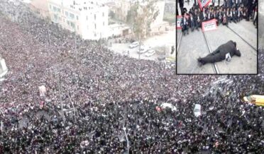 اسرائیلی فوج میں جبری بھرتی ،لاکھوں افراد کا احتجاج