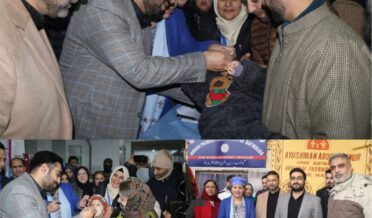 ضلع ترقیاتی کمشنر سری نگر نے یو پی ایچ سی بٹہ مالو میں پولیو امیونائزیشن پروگرام کا آغاز کیا