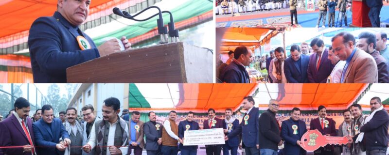 جاویدڈار نے اودھمپور میں کسان میلے کی صدارت کی