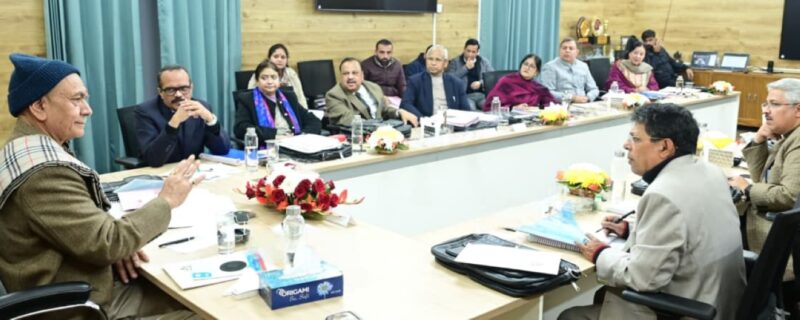 لیفٹیننٹ گورنر نے کلسٹر یونیورسٹی جموں کی تیسری یونیورسٹی کونسل میٹنگ کی صدارت کی