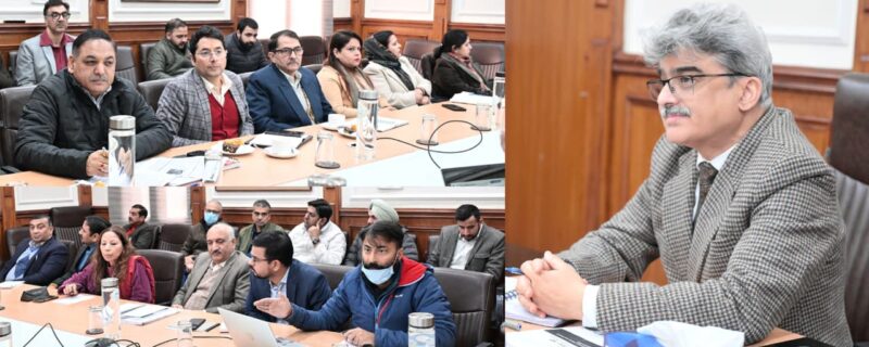 چیف سیکرٹری نے جموں و کشمیر میں ’ سکِلنگ ایکو سسٹم کو تبدیل ‘ کرنے کے منصوبے کو حتمی شکل دی