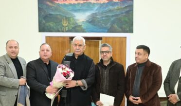 کرناہ کے ایم ایل اے کی قیادت میں وفد کی لفٹینٹ گورنر سے ملاقات