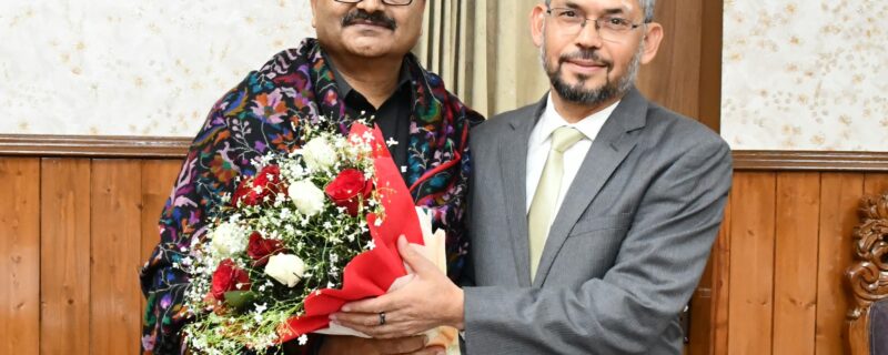 سرویش رائے نے وزیر جنگلات سے ملاقات کی