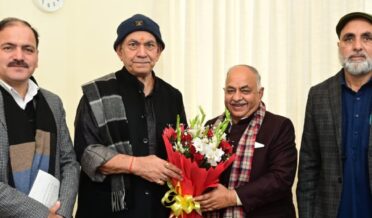 کلدیپ راج دوبے نے لفٹینٹ گورنرسے ملاقات کی