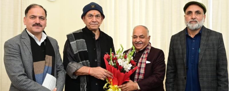 کلدیپ راج دوبے نے لفٹینٹ گورنرسے ملاقات کی