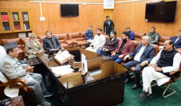 سپیکرجموں وکشمیر قانون ساز اسمبلی نے آل پارٹی اوربی اے سی میٹنگ کی صدارت کی