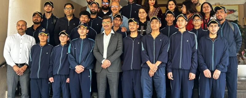 بھارت درشن۔ 2026، کشمیر کے طلبأ نے جموںوکشمیر ریذیڈنٹ کمیشن کا دورہ کیا