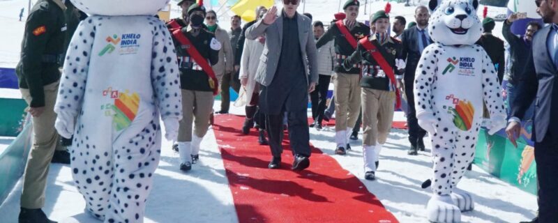 وزیر اعلیٰ نے 6 ویں کھیلو انڈیا ونٹر گیمز میں گلمرگ کو بین الاقوامی سکی منزل بنانے کا وژن بیان کیا