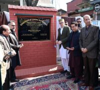 وزیر اعلیٰ عمر عبداللہ نے سری نگر اور بڈگام میں 190 کروڑ روپے کے شہری ترقیاتی پروجیکٹوں کا سنگ بنیاد رکھا