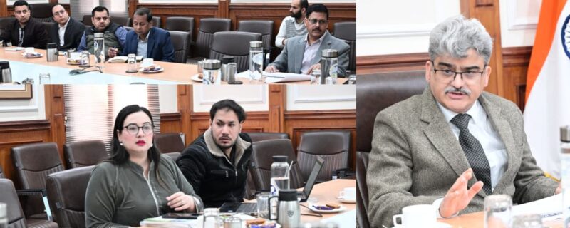 چیف سیکرٹری نے ڈی ایم آر آر اینڈ آر کی چوتھی ایس اِی سی میٹنگ کی صدارت کی