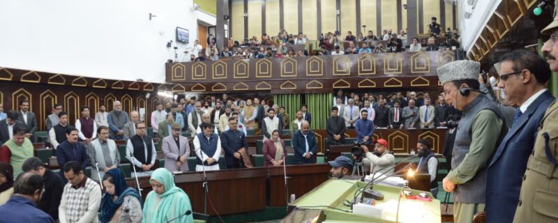 سپیکر عبدالرحیم راتھر کا سابق وزیر قمر علی آخون کے اِنتقال پر اِظہارِ تعزیت