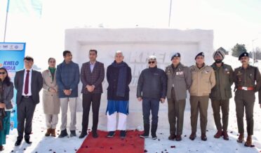 لیفٹیننٹ گورنر نے گلمرگ میں چھٹے کھیلو اِنڈیا وِنٹر گیمز کا اِفتتاح کیا