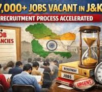 جموں و کشمیر میں 77 ہزار سے زائد اسامیاں خالی