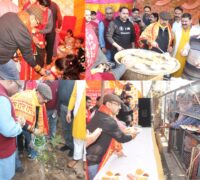 ستیش شرما نے مہاشیوراتری تقریبات میں شرکت کی اور اَمن اور خوشحالی کیلئے دعا کی