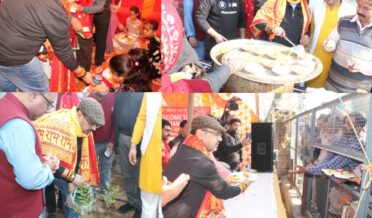 ستیش شرما نے مہاشیوراتری تقریبات میں شرکت کی اور اَمن اور خوشحالی کیلئے دعا کی