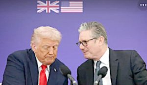 ایران پر حملہ کیلئے ٹرمپ کے منصوبہ میں برطانیہ رکاوٹ