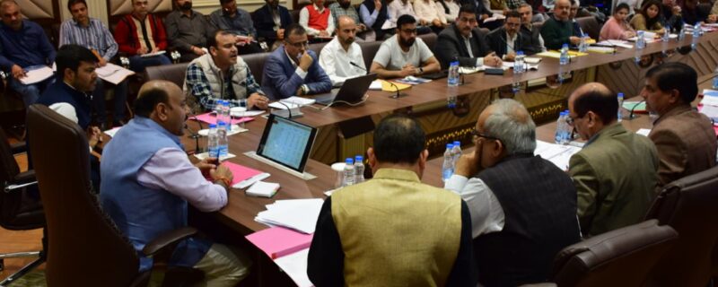 نائب وزیر اعلیٰ نے جموں و کشمیر میں پروجیکٹوں کی سخت نگرانی اور معیاری تکمیل پر زور دیا