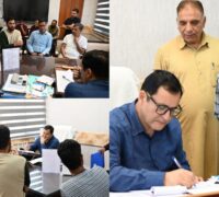 آر ڈِی ڈِی وینڈرز ایسو سی ایشن کے وفد کی وزیر جاوید ڈار سے ملاقات