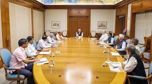 وزیر اعظم مودی کی کابینہ کمیٹی برائے سیکورٹی میٹنگ کی صدارت