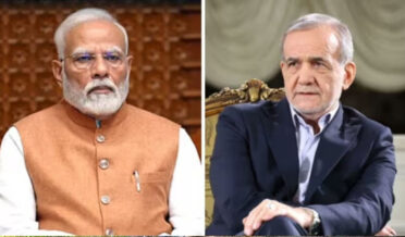 ایرانی صدر سے وزیر اعظم مودی کی خطہ میں امن سے متعلق بات چیت