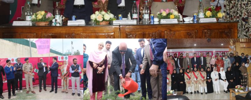 ایڈیشنل چیف سیکرٹری سیاحت نے بڈگام کا دورہ کیا ،نشہ مُکت جموںوکشمیر ‘رَن کو فلیگ آف کیا ، شجرکاری مہم میں حصہ لیا