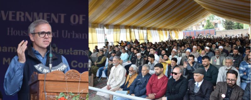 وزیر اعلیٰ نے عمر ہیر، بچھ پورہ میں 3.17 کروڑ روپے سے تعمیر کمیونٹی ہال عوام کے نام وقف کیا