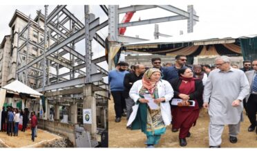 وزیر اعلیٰ نے ایل ڈی ہسپتال کے روسیعی بلاک پر کام کی پیش رفت کا جائیزہ لیا ، بروقت تکمیل پر زور دیا