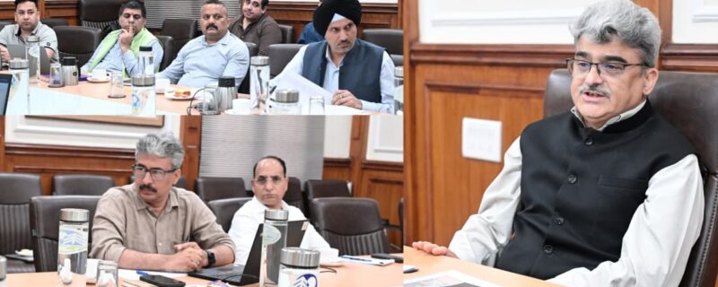 چیف سیکرٹری نے آر ایم پی سکیم کے تحت ایم ایس ایم ای ہیلتھ کلینک کے اثرات کا جائزہ لیا