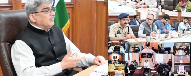 چیف سیکرٹری نے جموں و کشمیر کے اضلاع میں پیٹرول ، ڈیزل اور ایل پی جی سٹاکس کا جائیزہ لیا