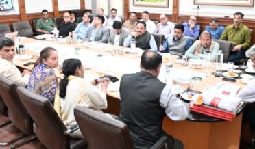 چیف سیکرٹری نے 100 روزہ نشہ مکت جے اینڈ کے مہم کیلئے نتائج پر مبنی ایجنڈا طے کیا