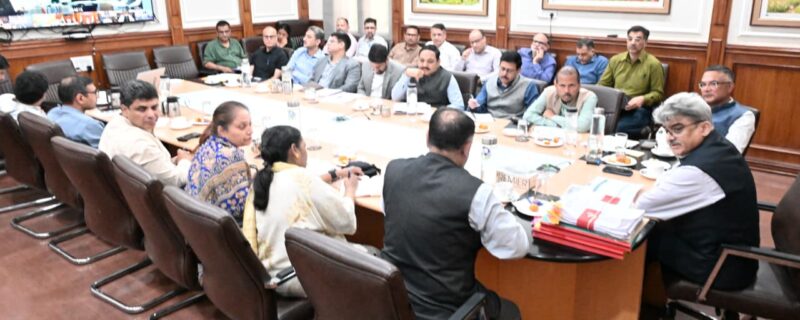 چیف سیکرٹری نے 100 روزہ نشہ مکت جے اینڈ کے مہم کیلئے نتائج پر مبنی ایجنڈا طے کیا