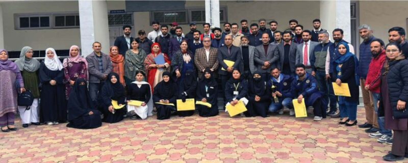 گورنمنٹ کالج آف ایجوکیشن سری نگر میں صوبائی سطح کا روڈ سیفٹی پروگرام منعقد