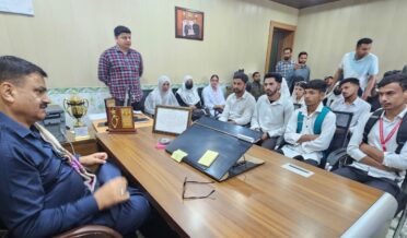 جاوید رانا نے سی ایف سی کا افتتاح کیا ، منکوٹ میں اسپورٹس اسٹیڈیم کا معائینہ کیا