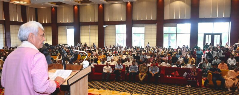 لیفٹیننٹ گورنر نے جموں وکشمیر کلچر فیسٹول کا اِفتتاح کیا