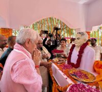 لیفٹیننٹ گورنر نے غازی پور میں معروف سماجی کارکن شری وِجے بہادر سنگھ کے مجسمہ کی نقاب کشائی کی